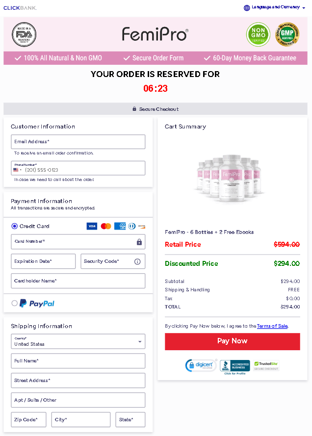 femipro purchase